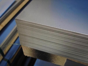 Brushed stainless sheets